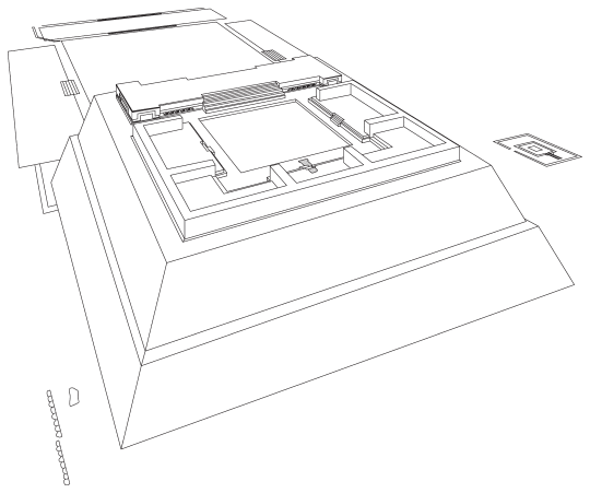 Image: 9.17. Isometric view of the Structure 195-1 elite residence