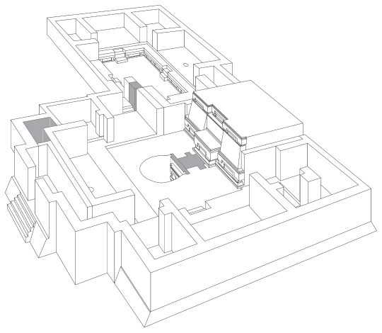 Image: 6.15. Isometric reconstruction of Structure 195-3