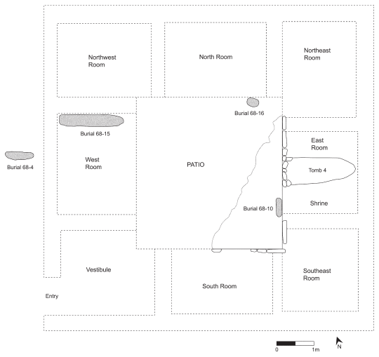 Image: 8.14. Plan of the House of Tomb 4