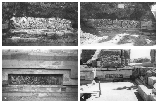 Image: 6.11. The lower friezes of the altar complex