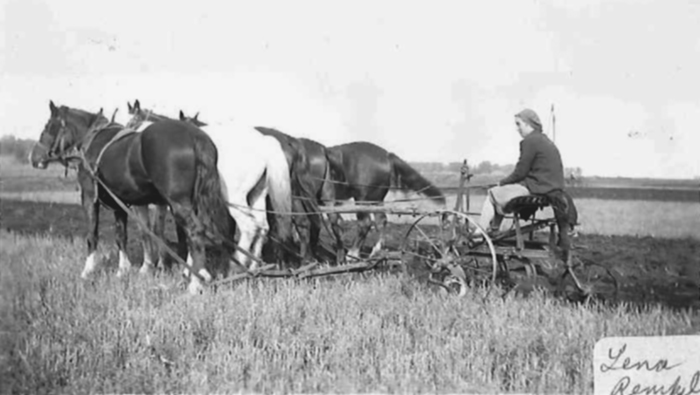  Great Aunt Lena Rempel.