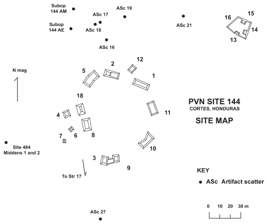 Image: FIGURE 4.1 Map of Site PVN 144