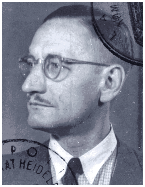 Image: Dr. Hans-Bodo Gorgass, convicted by a German court in March 1947 for murdering 2,000 patients at Hadamar in summer 1941. Before his arrival at Hadamar, Gorgass was trained in techniques of mass murder at the killing centers of Hartheim (Linz) and Sonnenstein (near Pirna). Gorgass operated the valves in the Hadamar gas chamber that dispatched German patients with carbon monoxide gas. Like Adolf Wahlmann, Gorgass was convicted of murder under German law and sentenced to death. Both men’s death sentences were commuted with the formal repeal of capital punishment in West Germany in 1949. Courtesy HHStAW Abt. 3008, Hans-Bodo Gorgass