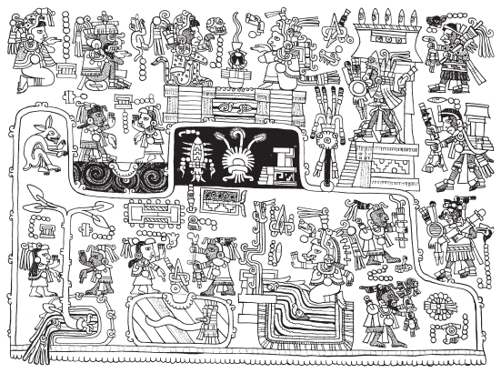 Image: 4.5. The landscape of Monte Negro (Codex Tonindeye, 22).