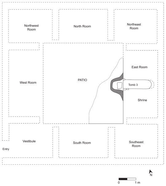 Image: 8.2. Plan of the House of Tomb 3